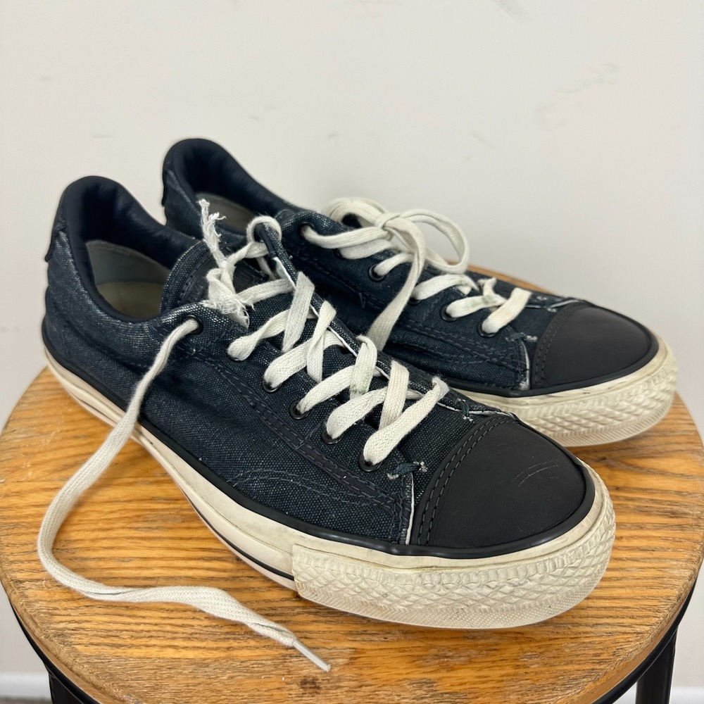 Converse Chuck Taylor Ox John Varvatos 145370C Denim M7/W9 Navy Shoes Read